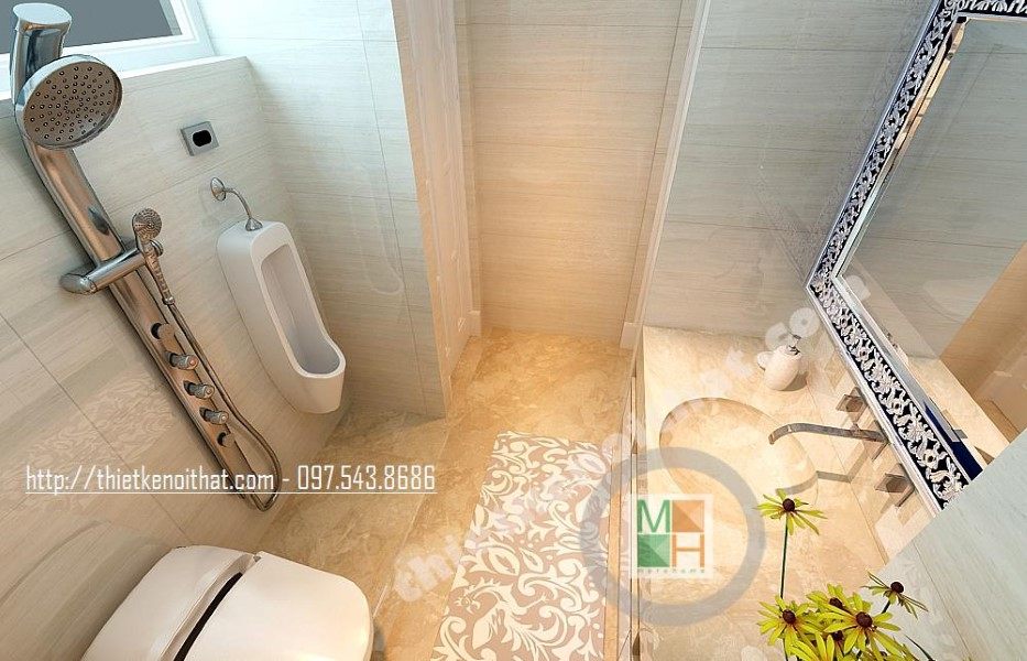 Thiết kế nội thất biệt thự cao cấp tại Lý Nam Đế